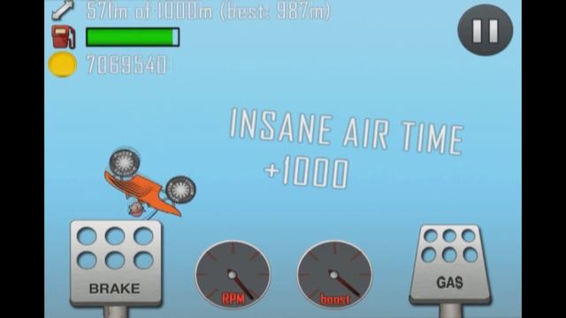 Обзор игры Hill Climb Racing . IOS смотреть онлайн