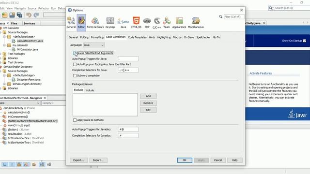 How to enable Java Suggestions on Netbeans IDE смотреть онлайн