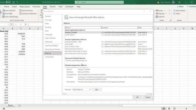 Statistiskie rādītāji un histogrammas MS Excel vidē (Matemātika I vidusskolām) смотреть онлайн