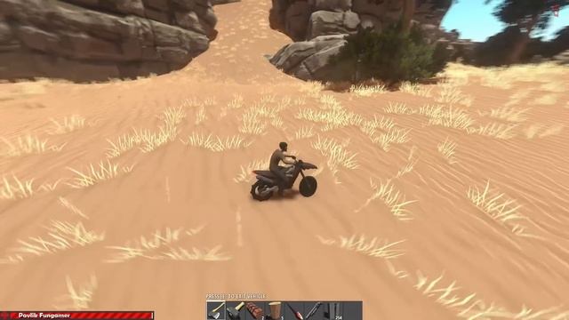 Очень полезный мотоцикл в Hurtworld. Без C4. Лезем во все щели. смотреть онлайн