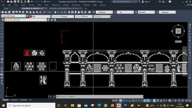CNC PANAL AUTOCAD DESIGN STONE WORK смотреть онлайн