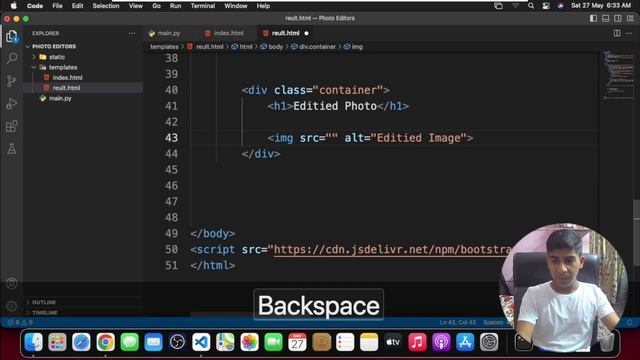 Image editing website using flask python #CodeWithAaryan смотреть онлайн