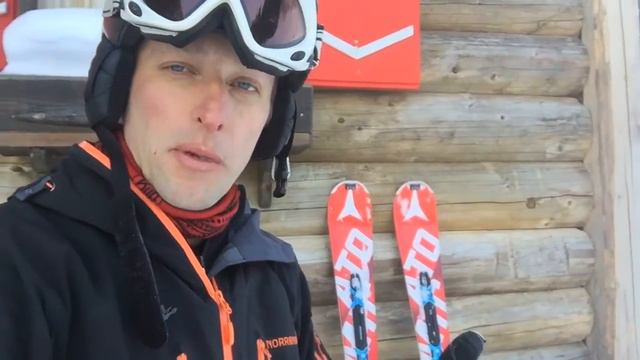 Тест горных лыж Atomic Redster Double Deck 3 SL  2015-2016 год