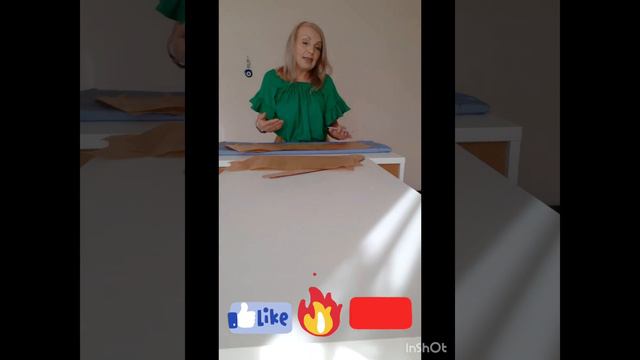 Показ ткани и лекала на стеганную куртку. смотреть онлайн