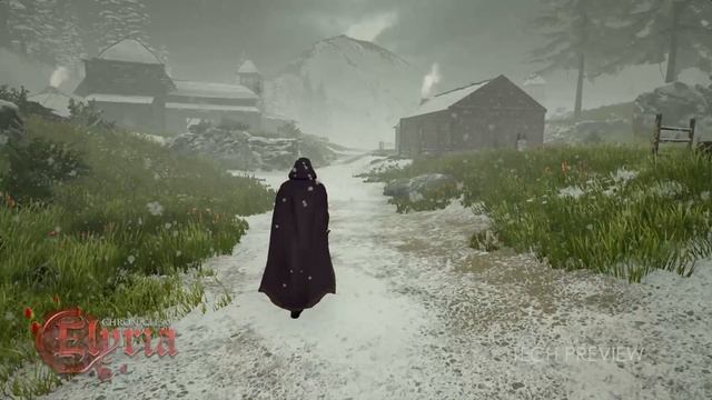 Chronicles of Elyria - Snow Accumulation Tech Preview смотреть онлайн