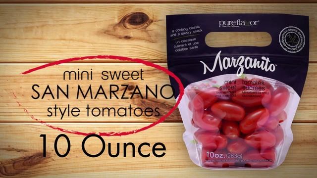Marzanito™ mini San Marzano tomatoes are now in season! смотреть онлайн