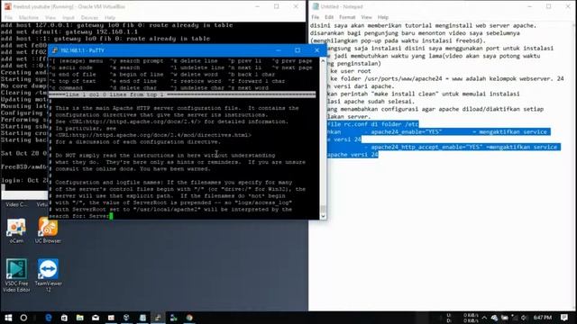 how to install apache web server in freebsd offline using port смотреть онлайн