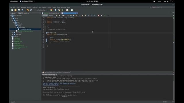 JavaEE/JakartaEE Tutorial 03 - What's in my Project? смотреть онлайн