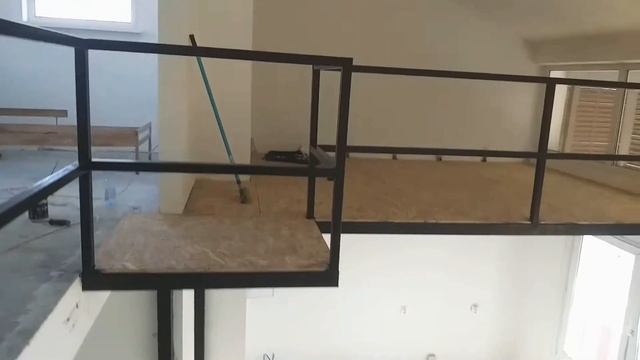 Антресоль из профильной трубы смотреть онлайн