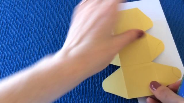 Коробочка из бумаги для подарка со сладостями || Поделка из бумаги своими руками || смотреть онлайн