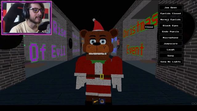 How to get "CHRISTMAS EVENT" BADGE [LIMITED] in FNAF HELP WANTED RP! - Roblox смотреть онлайн