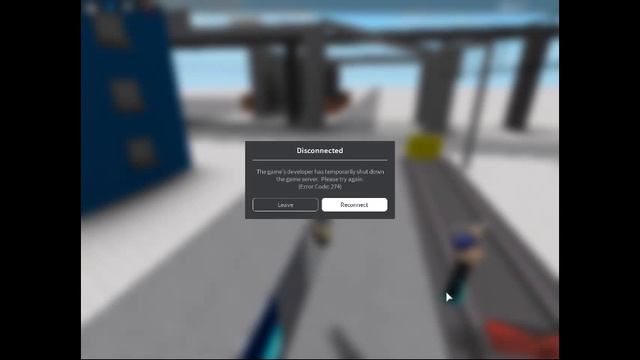 NEW Disconnected Screen (Error Code: 274) - Roblox смотреть онлайн