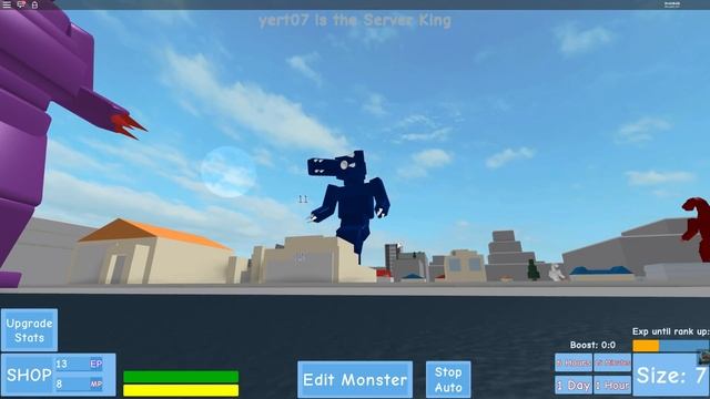 Roblox Adventures - GODZILLA vs. KING KONG IN ROBLOX! (Godzilla Simulator) смотреть онлайн