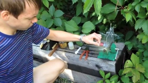 Запуск двигателя МК 17