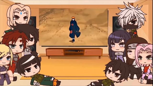 Naruto's friends react to Naruto and Kurama - Naruto React Compilation смотреть онлайн