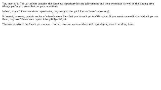Does the .git folder actually contain your files? (3 Solutions!!) смотреть онлайн