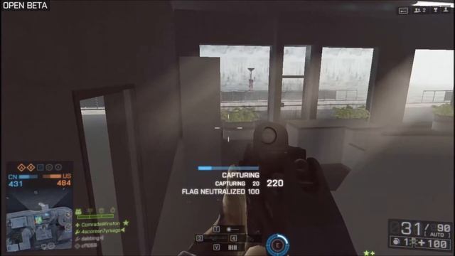 Battlefield 4 Multiplayer OPEN BETA gameplay смотреть онлайн