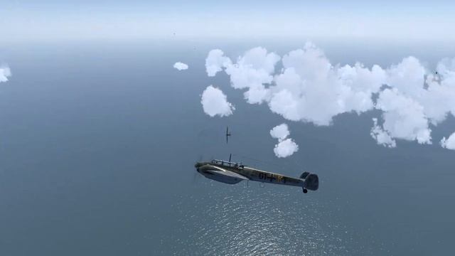 IL2 cliffs of Dover PVP mission ATAG server Bf 110 raid over England best moment смотреть онлайн