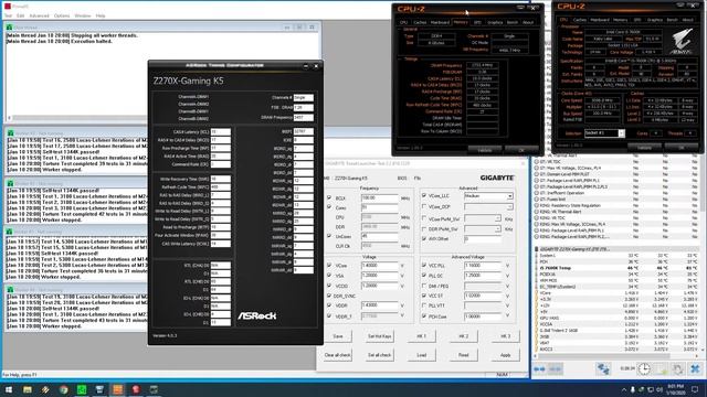 [Overclock] i5 7600K 5.1Ghz/4.5Ghz @1.4V - Stress Test Prime95 Non AVX - Conductonaut After 1 Year смотреть онлайн