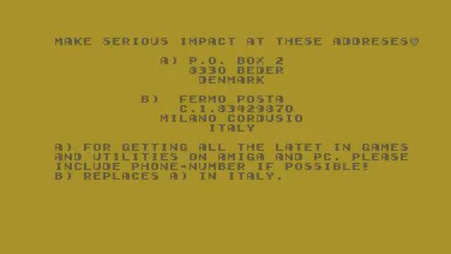 Crystal - Agony - Amiga Crack Intro смотреть онлайн