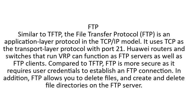 Transferring Files Using FTP/TFTP смотреть онлайн