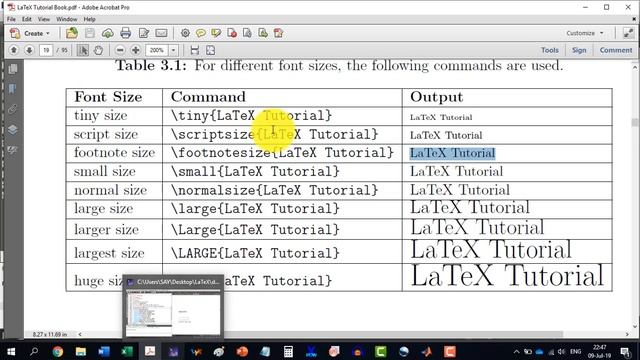 How to format text, font sizes and font effects in LaTeX смотреть онлайн