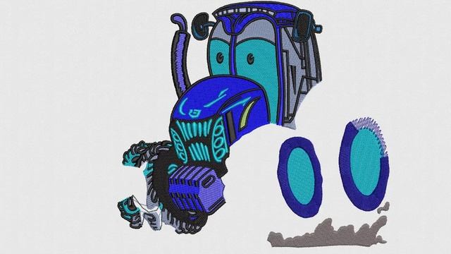 Cartoon Tractor Embroidery Design | Deer Embroidery File | DigitEMB смотреть онлайн