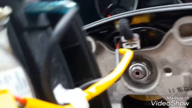 Как снять руль Hyuindai SantaFe