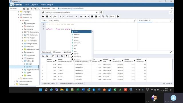 Part 7 Comparison Operators in PostgreSQL смотреть онлайн