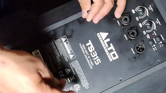 Alto TS315 (Powered Speaker) ~ HF Driver/Tweeter (700Watt) Replacement #repair #tweeter #paspeaker