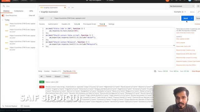 How to do GraphQL Queries Automation with Postman # 2 | API Testing in Postman смотреть онлайн