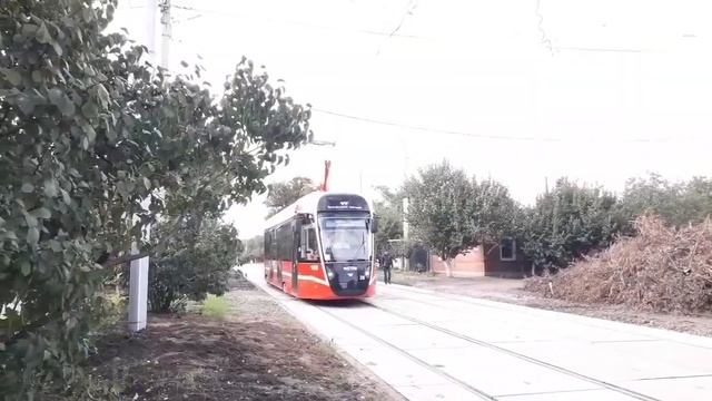 Таганрог трамвай номер 5 снова вышел на маршрут. смотреть онлайн