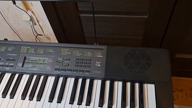 Синтезатор Casio CTK-2200 как он есть. Хороший инструмент для начинающих. смотреть онлайн