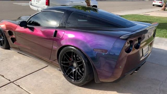 Corvette C6 zr1 wide body kit смотреть онлайн