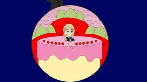 Mio's Mugi Shortcake -  Euvoria Vore, Burping and Big Belly Animation - by lucasbasher