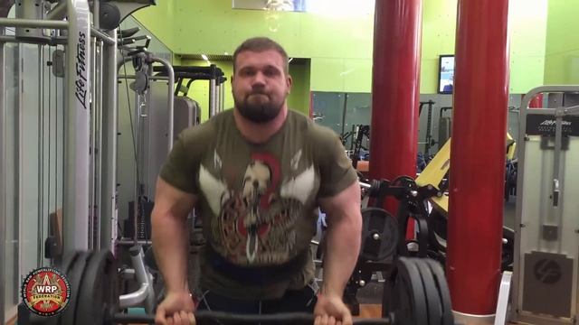 Kirill Sarychev, Biceps curl 292 lbs (132.5 kg) x 6 reps смотреть онлайн