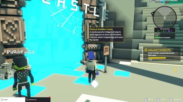 The Sandbox #12 – Alpha 2 – THE PORTAL HUB, Quest's Complete COLOUR CODE and COLLECT VOXELITE смотреть онлайн