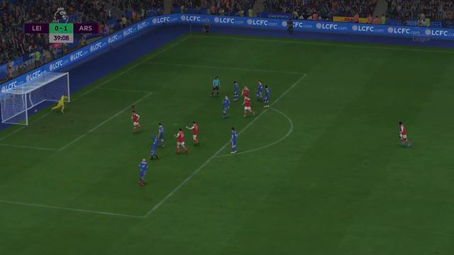 FIFA 23 - Full Manual - Penalty Gabriel Jesus ( Leicester - Arsenal ) - Campione - Slide