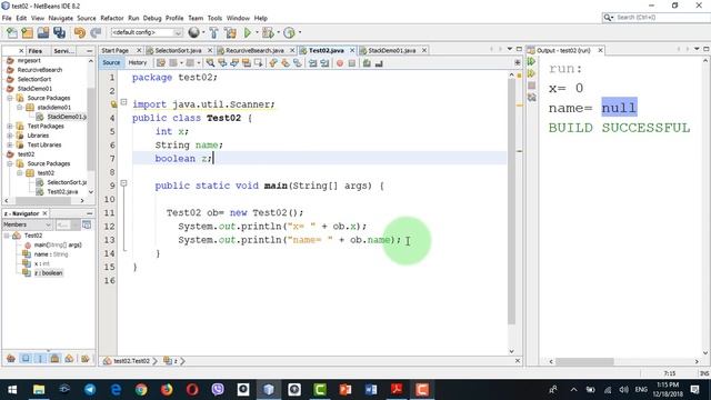 Constructor in Java by default and parametric смотреть онлайн
