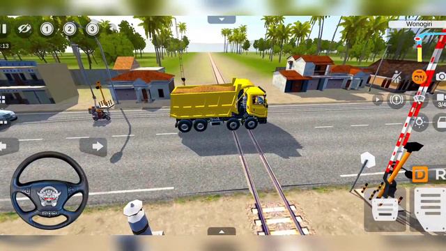Mitsubishi Fuso Dump Truck Games -#6 Bus Simulator Indonesia - Dump Truck Mod - Android Gameplay смотреть онлайн