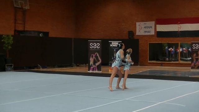 Volonté Acrogym Meppel - Landelijke Finale 2017 - Cécile en Kirsten смотреть онлайн