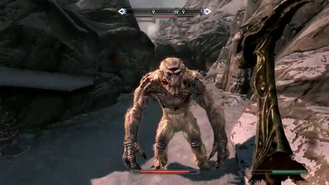 The Elder Scrolls V: Skyrim - Way to High Hrothgar Monastery Part 3 смотреть онлайн
