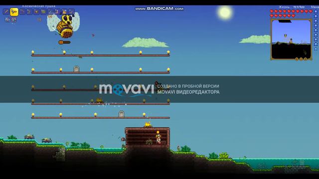 Terraria boss Королева пчел смотреть онлайн