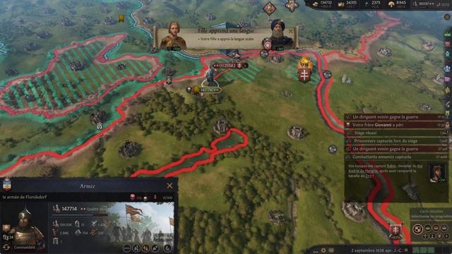 crusader king 3 lets play fr trop de stress ! смотреть онлайн