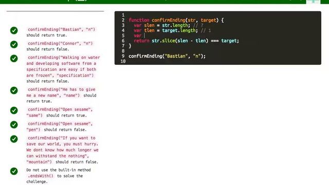Confirm Ending - FCC - JavaScript смотреть онлайн