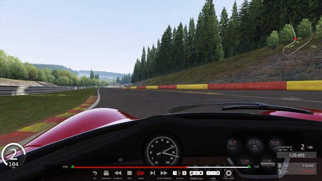 ASSETTO CORSA v1.16 - Alfa Romeo Tipo 33 Stradale @Circuit de Spa-Francorchamps смотреть онлайн