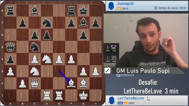 Blitz com os usuários do Chess24 | GM Luis Paulo Supi смотреть онлайн