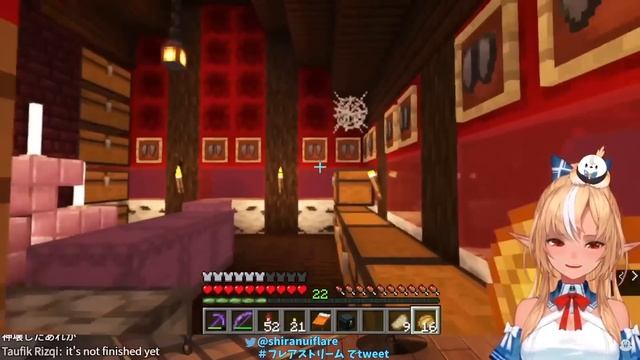 Flare Reacting to Kaela's House and HoloID Nether Portal смотреть онлайн