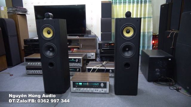 thử thách sốc ghép ampli Sansui 5050 giá 8 triệu với loa HI end B&W 804 GIÁ 25 TRIỆU смотреть онлайн