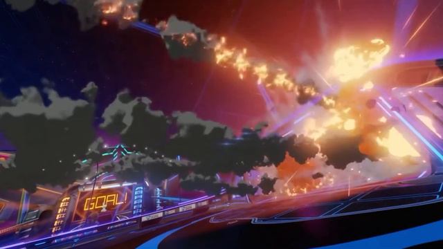 Rocket League NEW Air Strike Goal Explosion Showcase